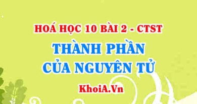 Thí nghiệm Thomson, Rutherford, sự tìm ra Electron, Proton và Neutron kích thước và khối lượng nguyên tử - Hoá 10  bài 2